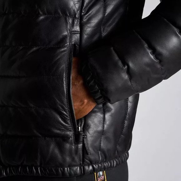 Brand New With Tags Parajumpers Lambskin Quilted Bomber Jacket - Picture 10 of 11